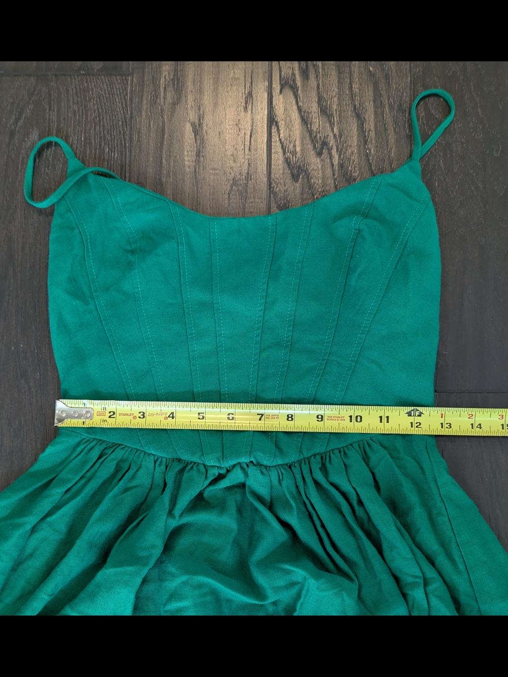 FARM Rio Emerald Green Spaghetti-Strap Maxi Dress - Picture 9 of 12